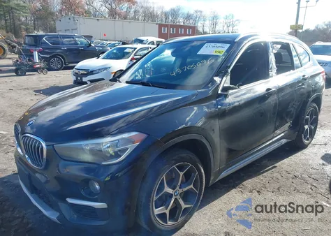 2018 BMW X1 xDrive28I z USA, uszkodzony, nr VIN WBXHT3C38J5L29778
